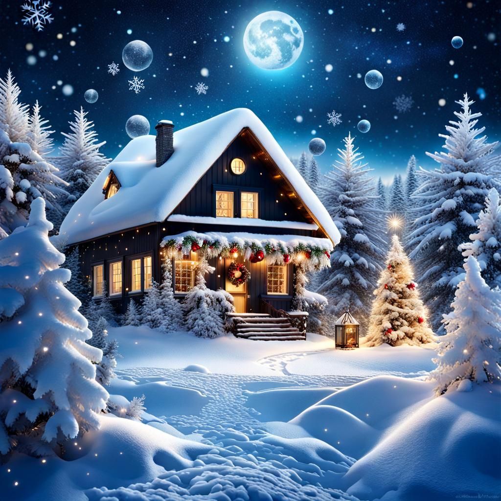 Christmas Vacay - AI Generated Artwork - NightCafe Creator