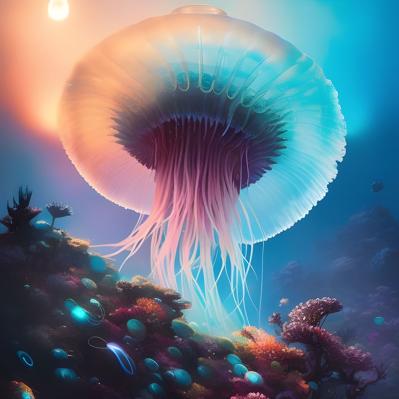 Jellyfish   by @Riss