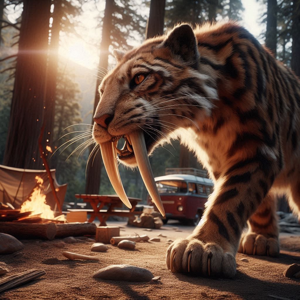 Saber-Tooth Tiger Sighting