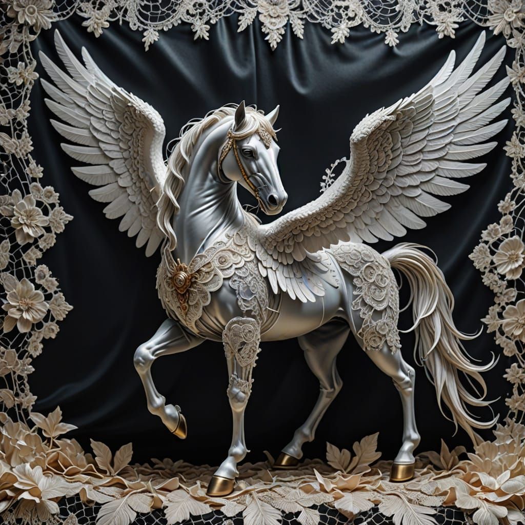 Frilly dreams of fantasy.  by @NSArt