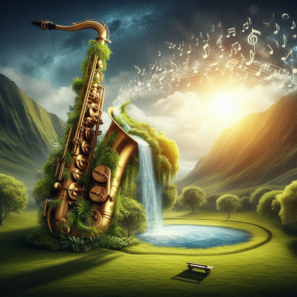 Cascading jazz in the valley  by @CloST 