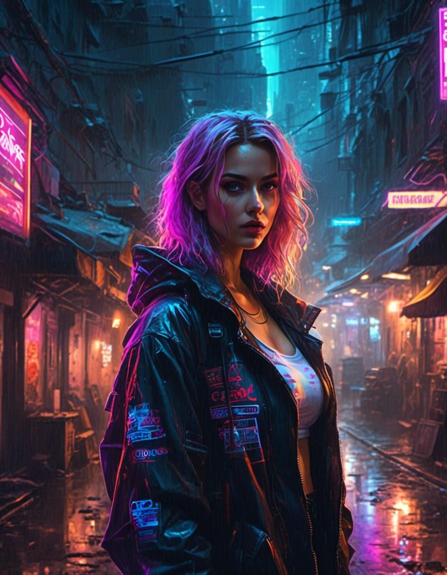 Hacker girl
