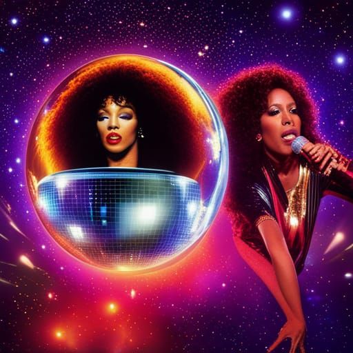 Donna Summer - AI Generated Artwork - NightCafe Creator