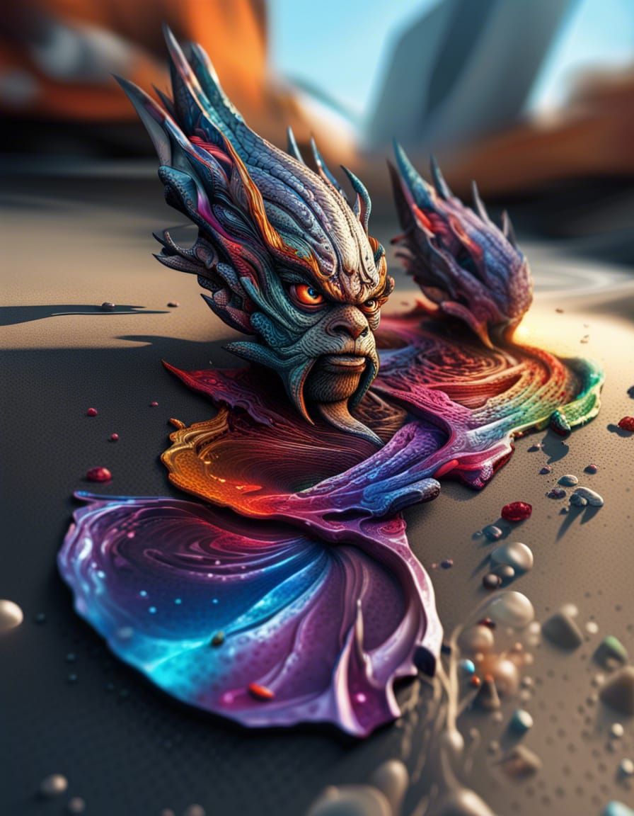 Hyperrealistic, splash art, concept art, mid shot, intricate...