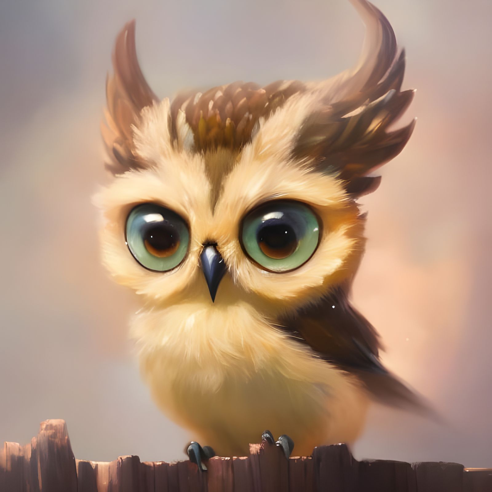 the shot of an adorable chibi pinneaple owl :: awwchang :: miles-df ...