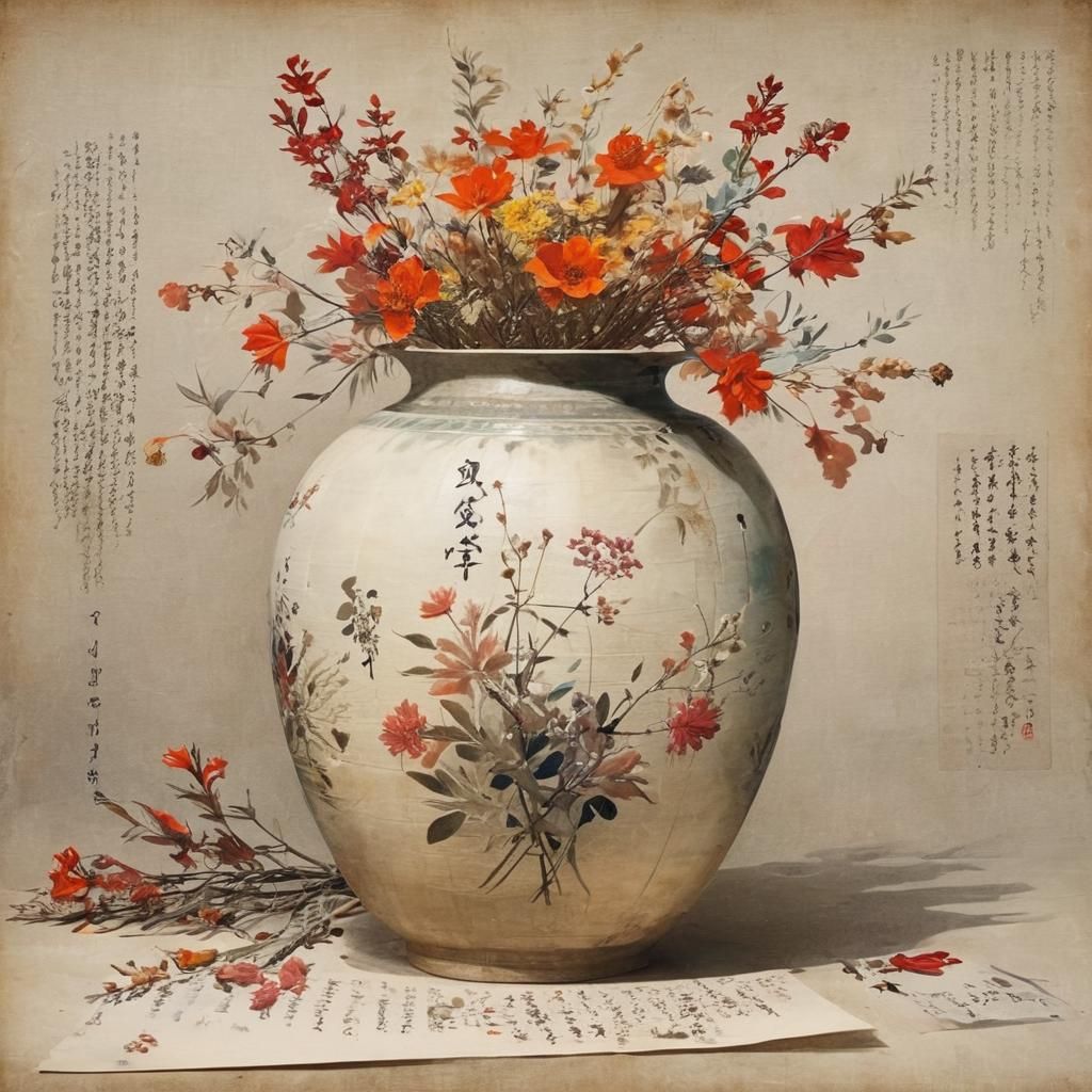 Flowers in a Nice Vase