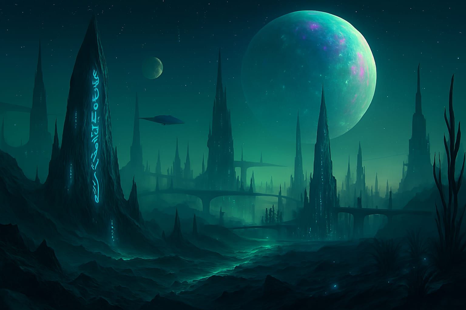 Alien Cityscape