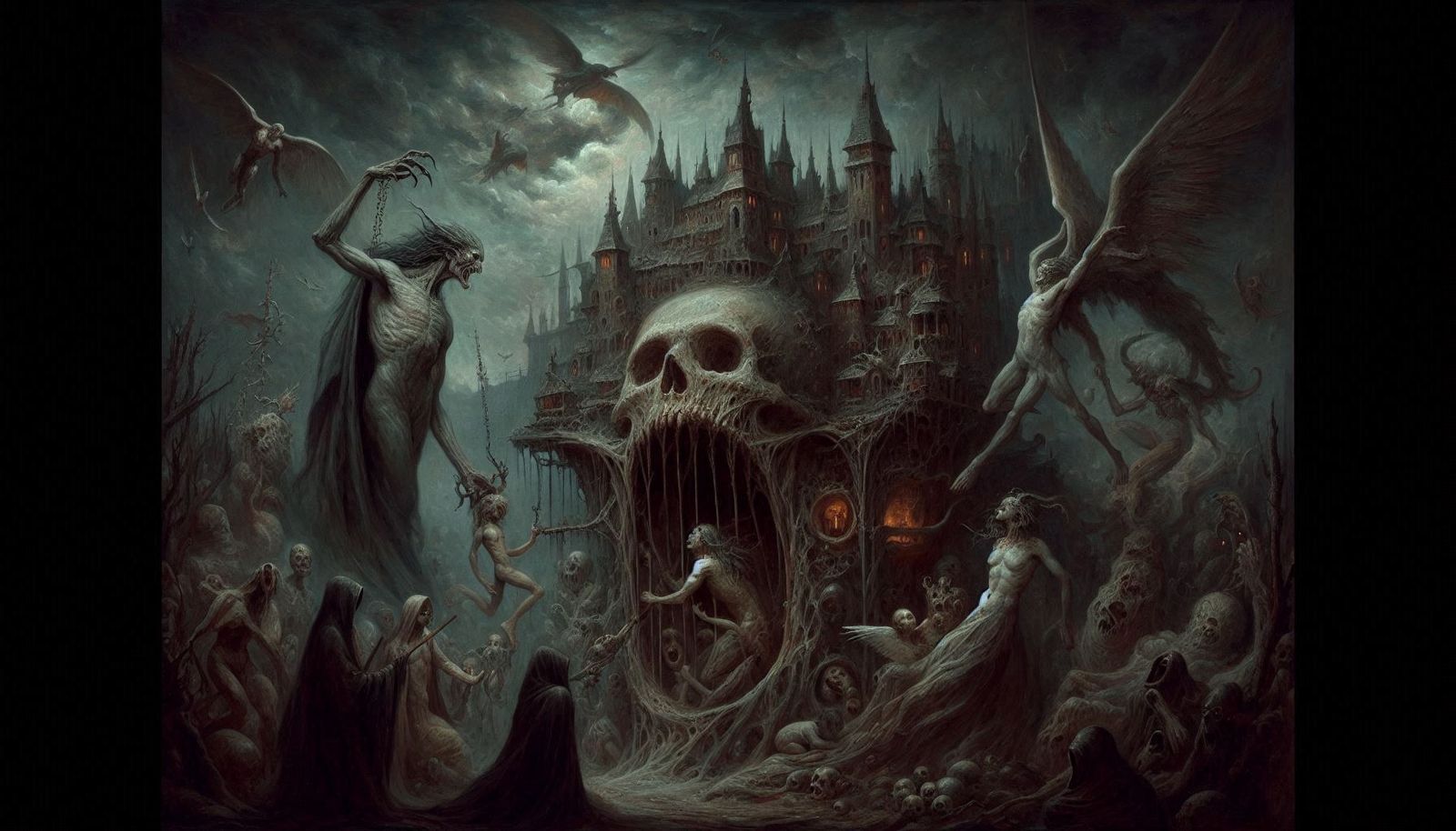 Dark Fantasy Artwork - The Land of Madness