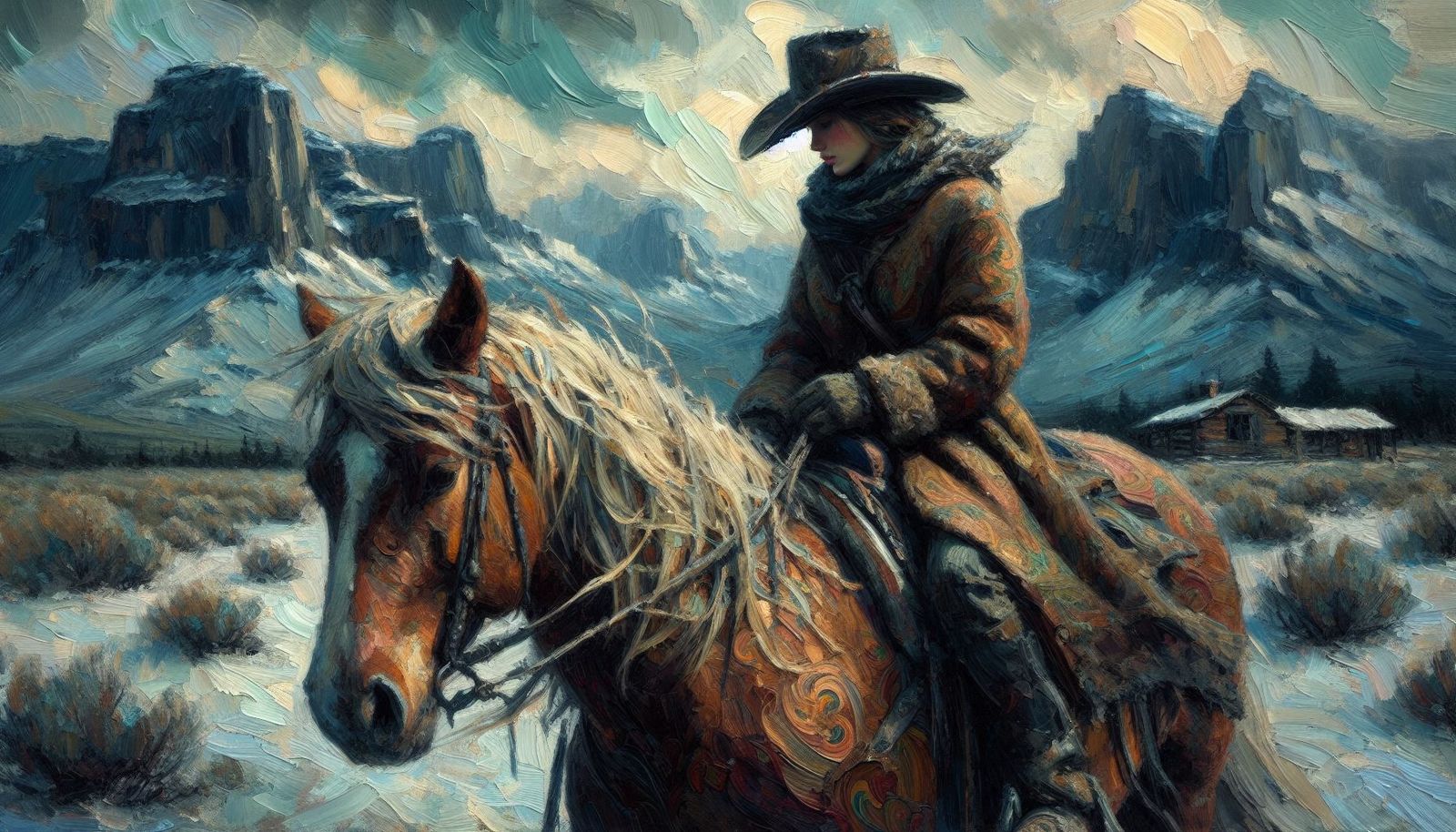 (👉ﾟヮﾟ)👉❄️🤠🐴🪄