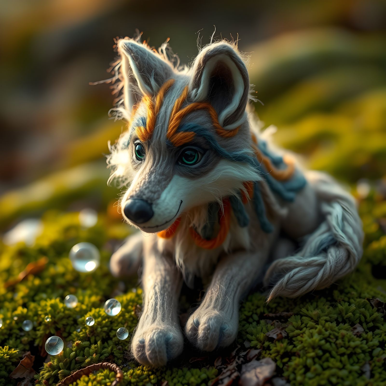 Wool + wolf = woolf  by @BM