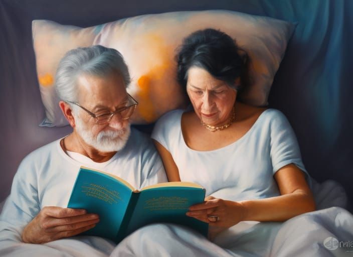 Cuddling Up to a Good Book  by @Toad_Warrior