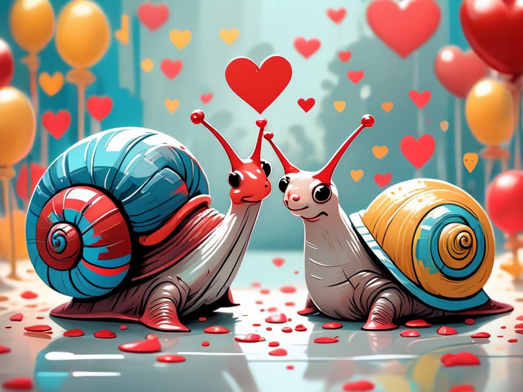 I love how you make me snail