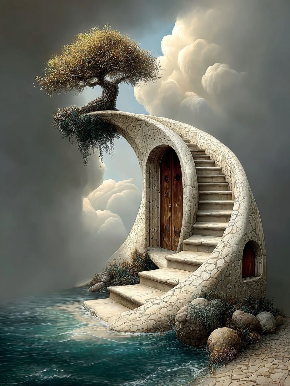 Stairs to the clouds