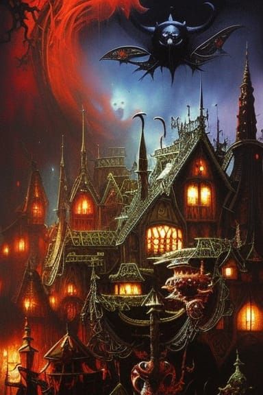 haunted house