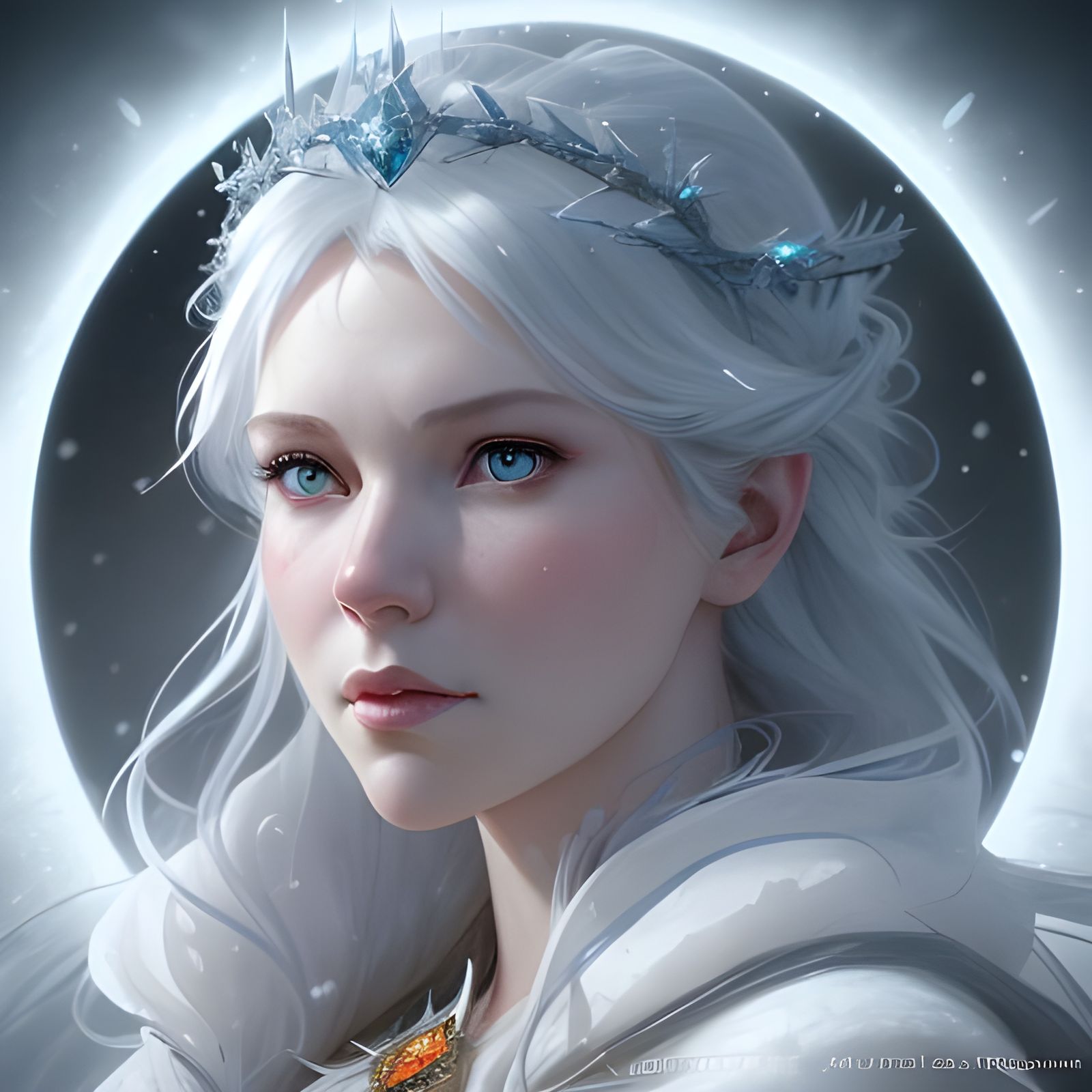 Snow Queen - AI Generated Artwork - NightCafe Creator