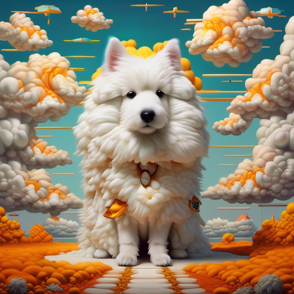 Cloud Dog: EPIC NEON LORA