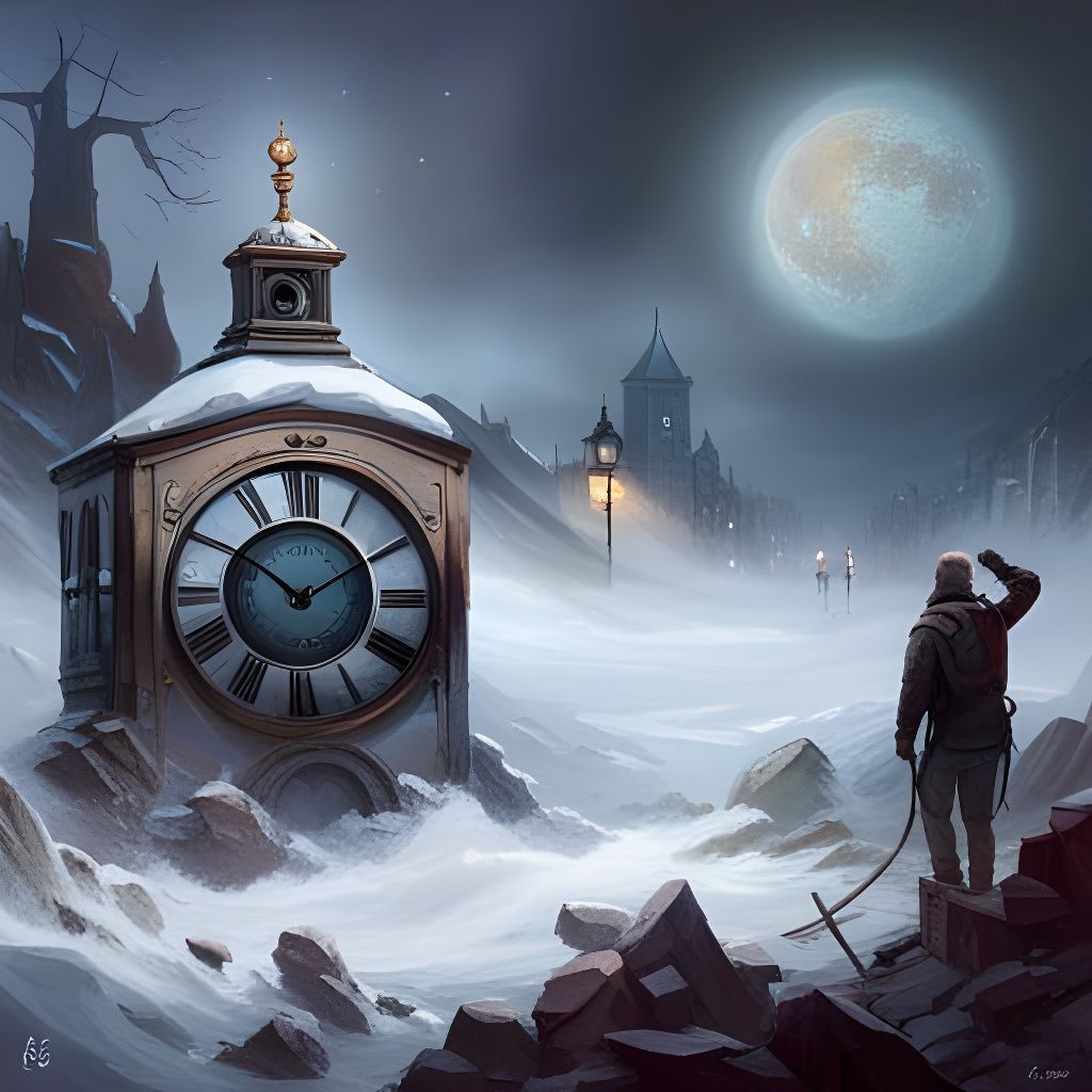 Frozen Time   by @Axaliaa