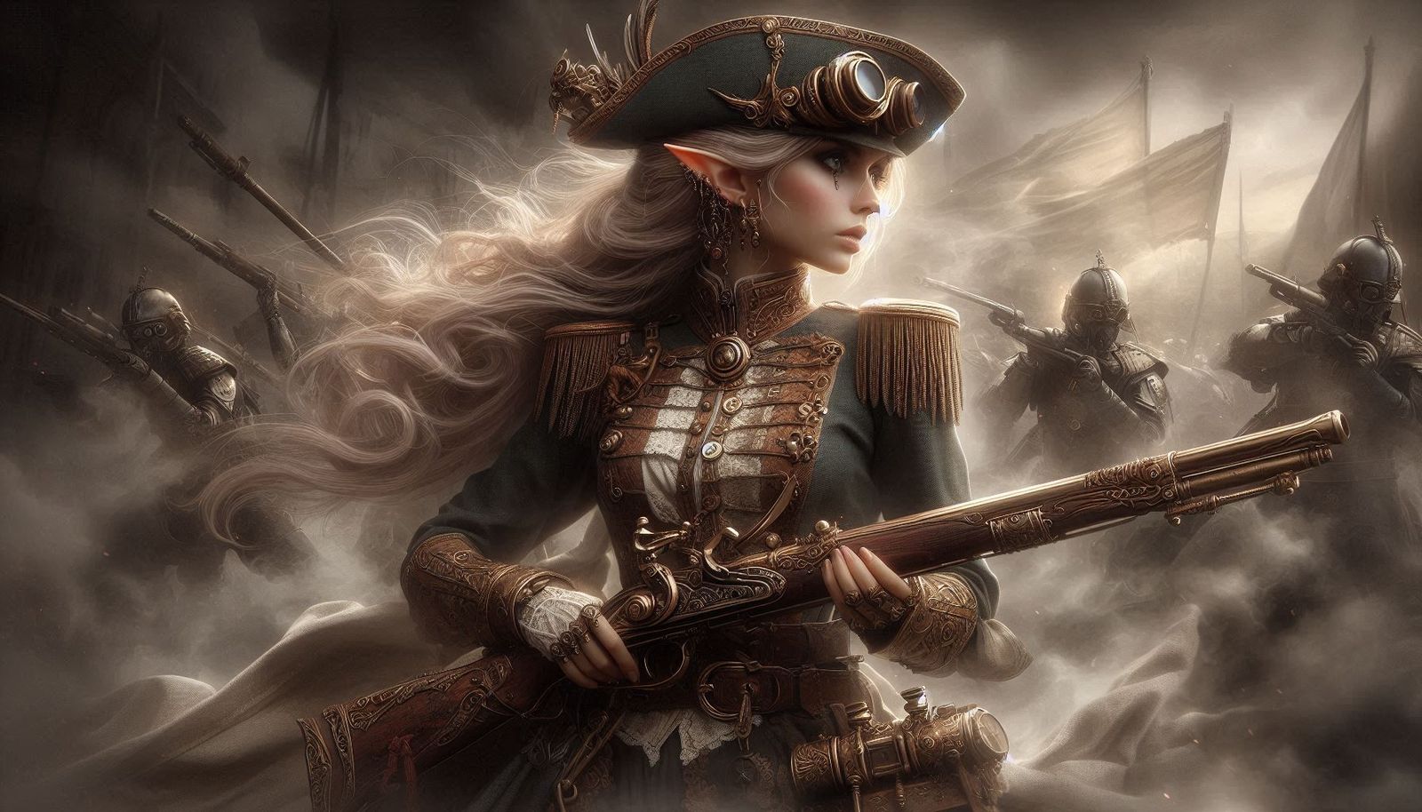 Marion, elven musketeer