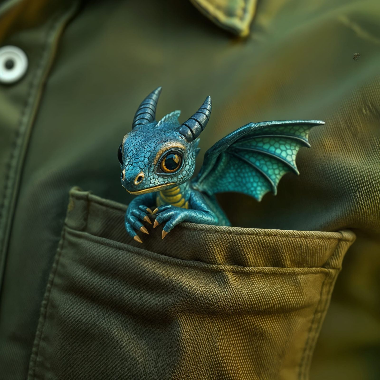 Pocket Dragon  by @Alicia Hopkins