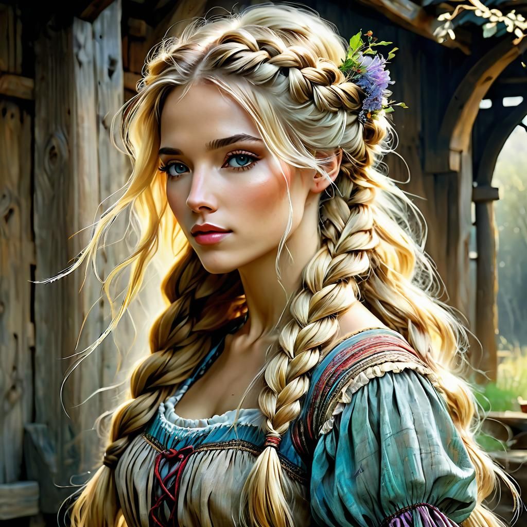 Blonde beauty  by @Superbear