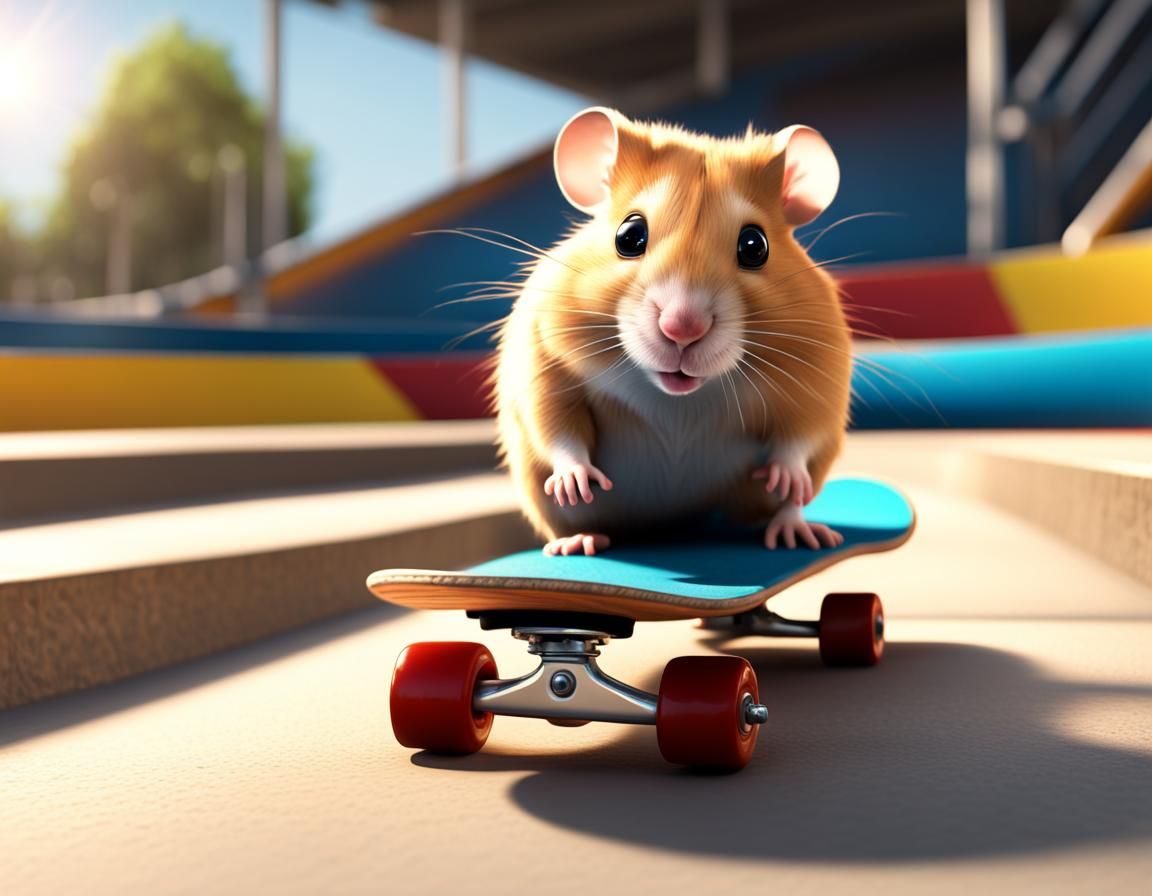 Hammy Hawk Pro Skater  by @Mr-Hyde-84