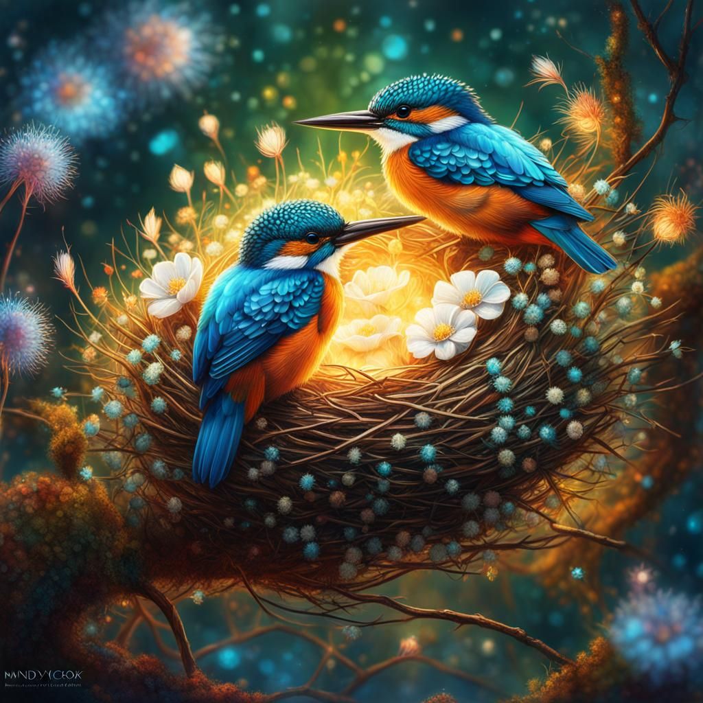 We love warm cosy bright Nest!   by @Hit moments