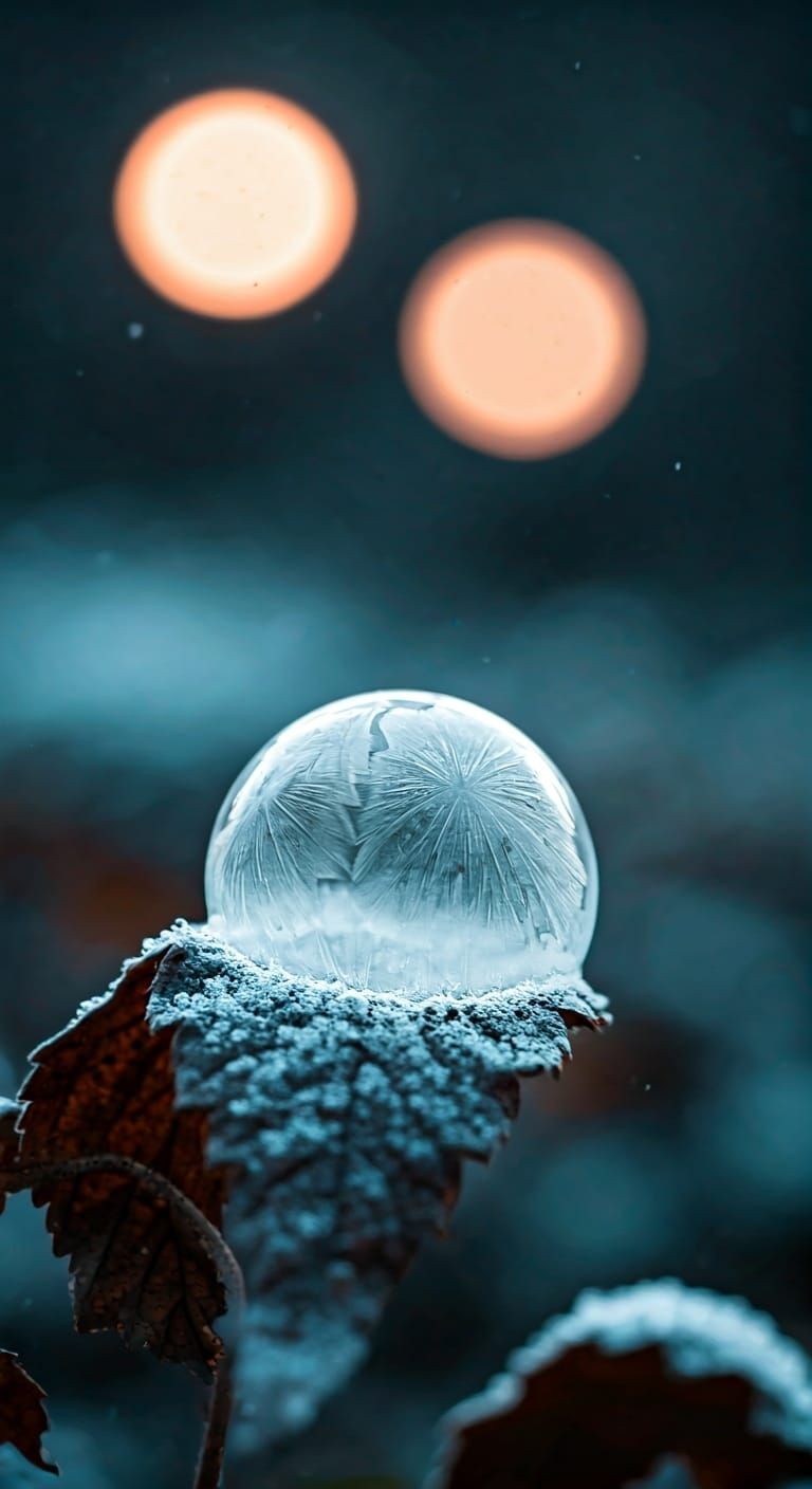 Freezing bubble