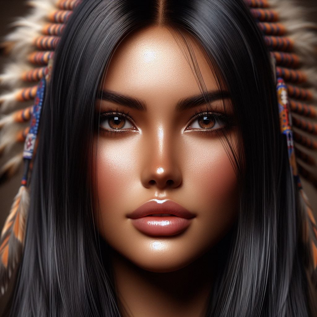 Native American Woman of the Hopi Nation