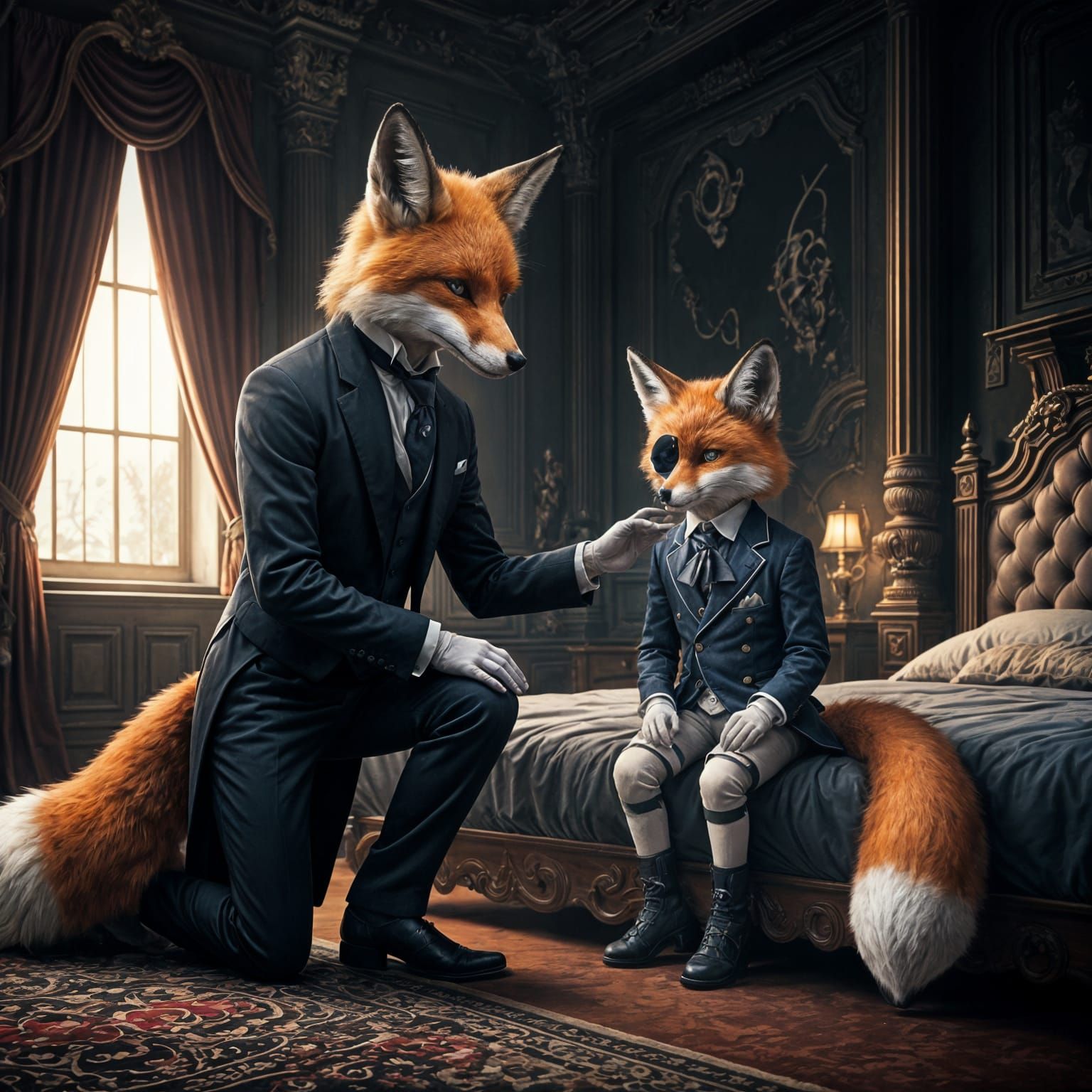 I am both a fox and a butler