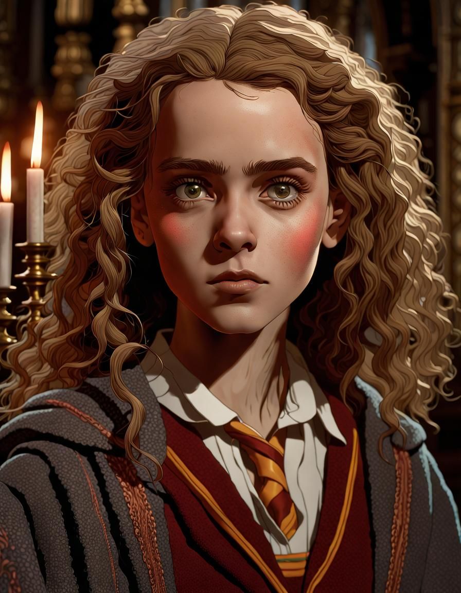 Hermione Granger - AI Generated Artwork - NightCafe Creator