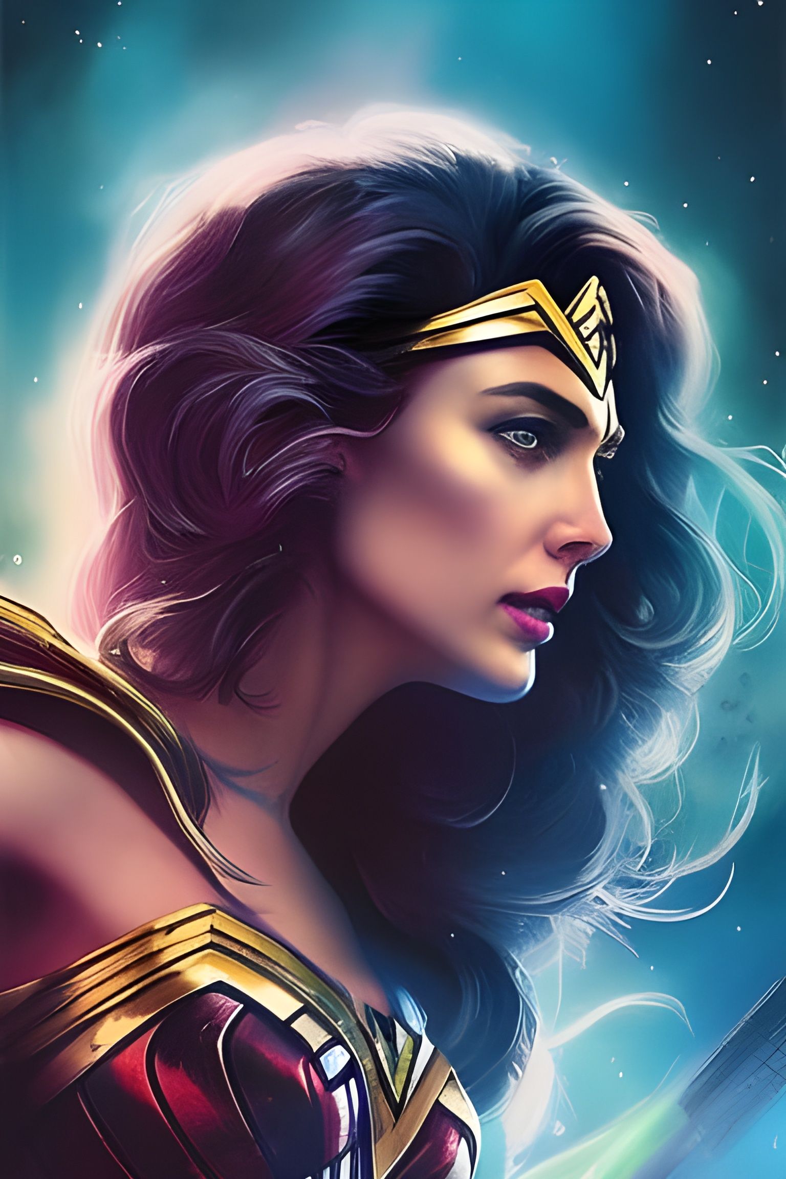 WONDER WOMAN - AI Generated Artwork - NightCafe Creator