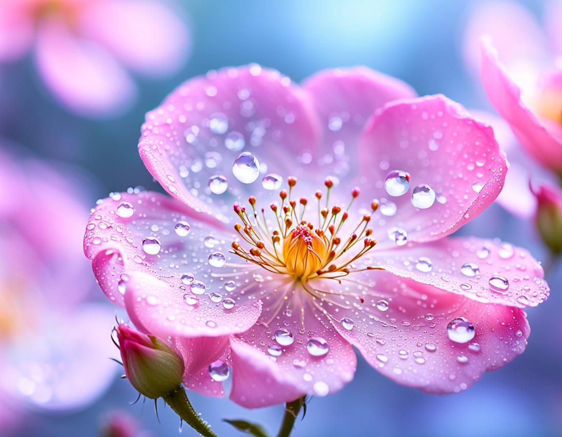 dew drops  by @vegenia