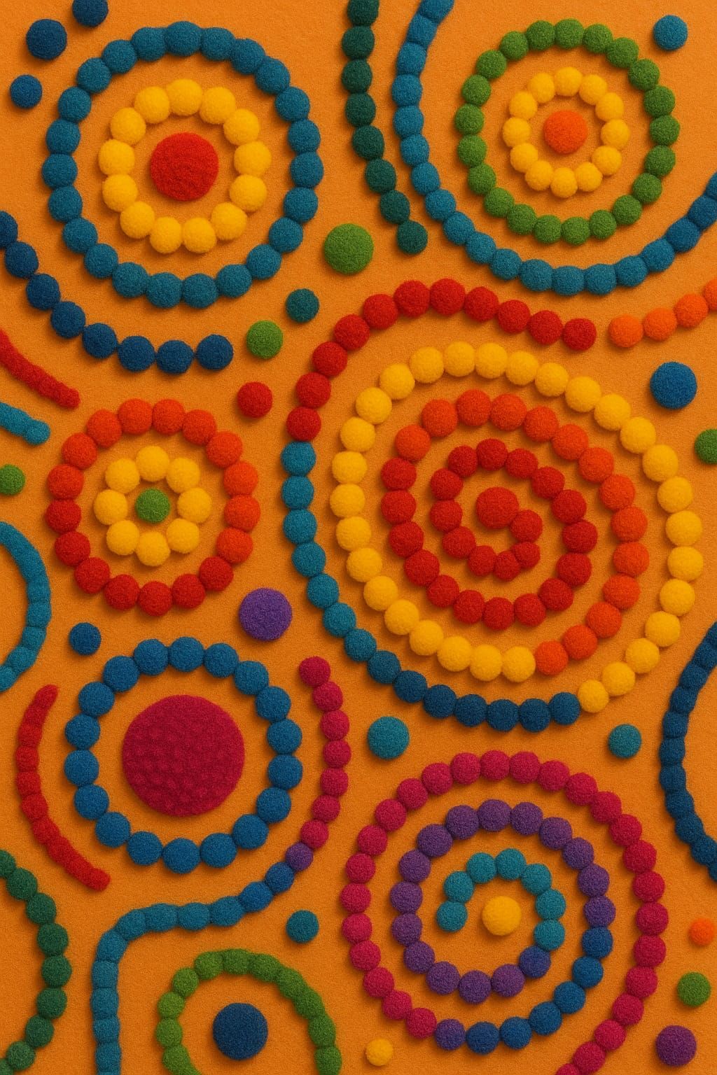 Threaded Spectrum: A Pom-Pom Cosmology