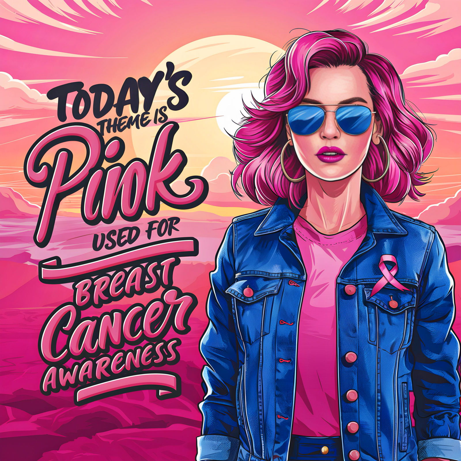 Pink - Breast Cancer Awareness Month