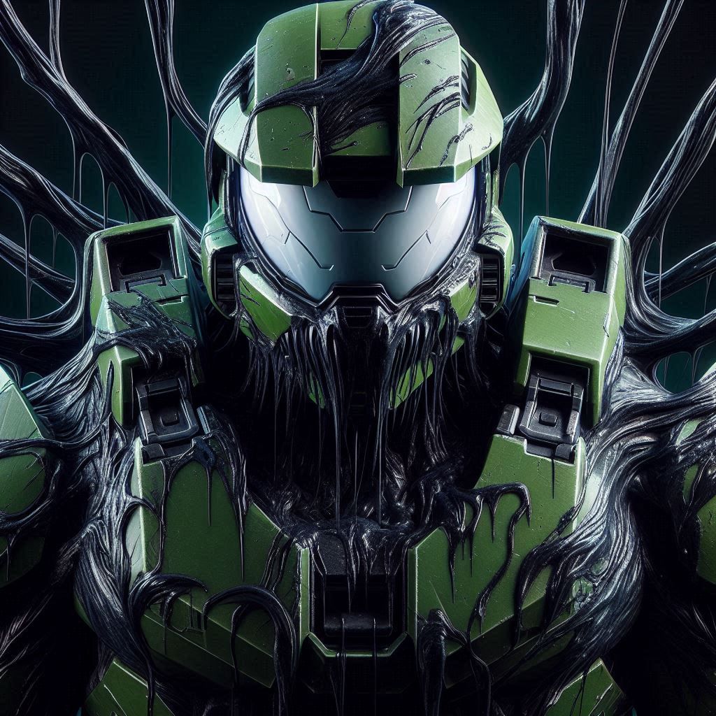 Venom symbiote Master chief