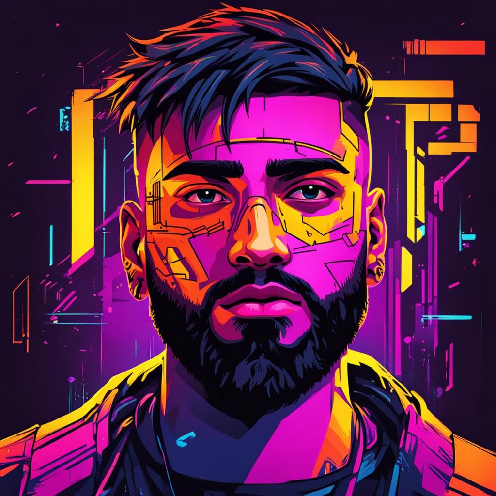 Make teenager boy face  with Manpreet written