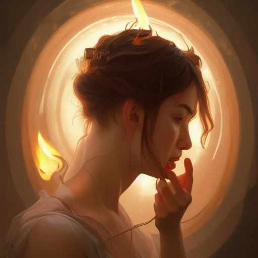 A Candle's Flame