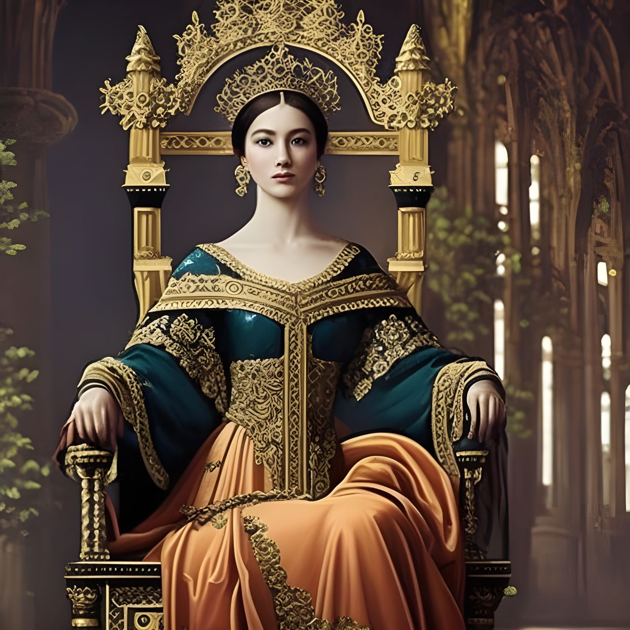 Crown Princess Delphine on the Eve of her Coronation