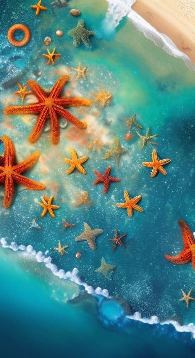 Starfish - AI Generated Artwork - NightCafe Creator