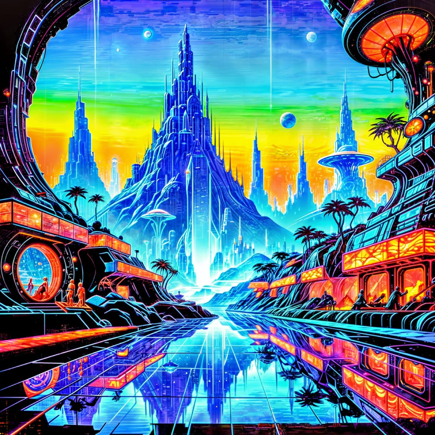 The Sky is Always More Colorful on Other Planets