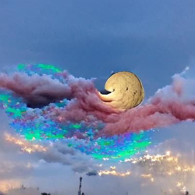 the moon finally transitions into something truly beautiful