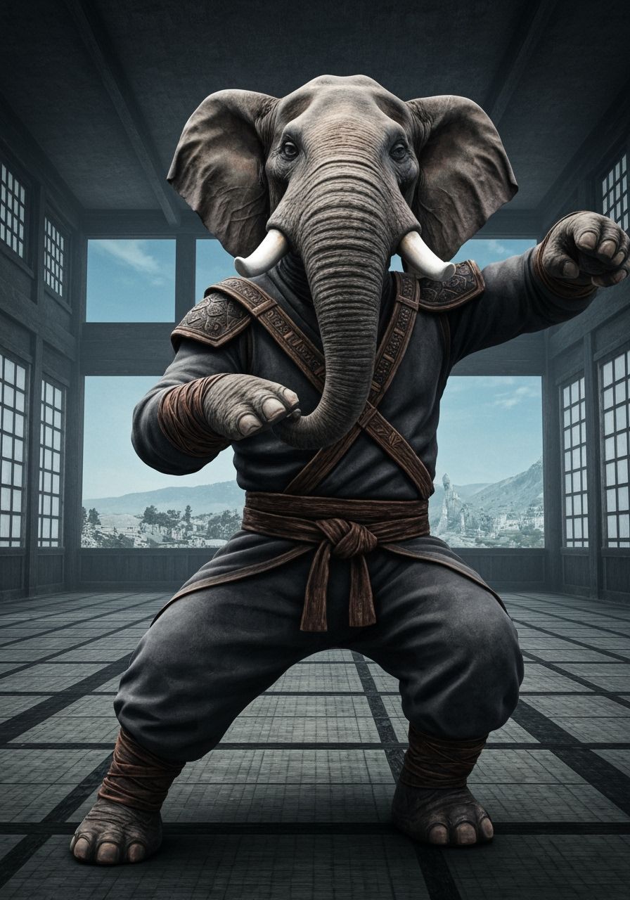 Ninja Elephant 