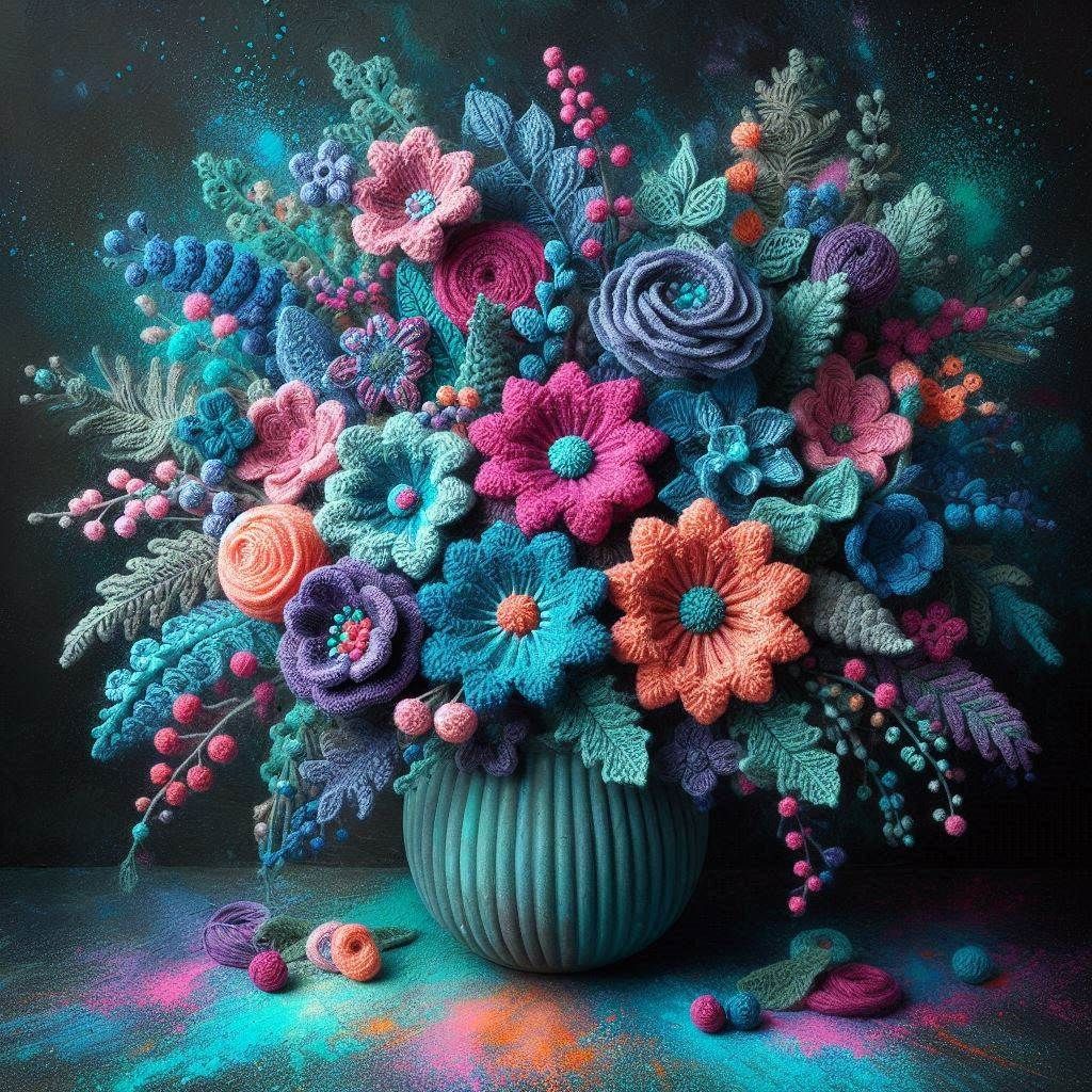 Vase of flowers