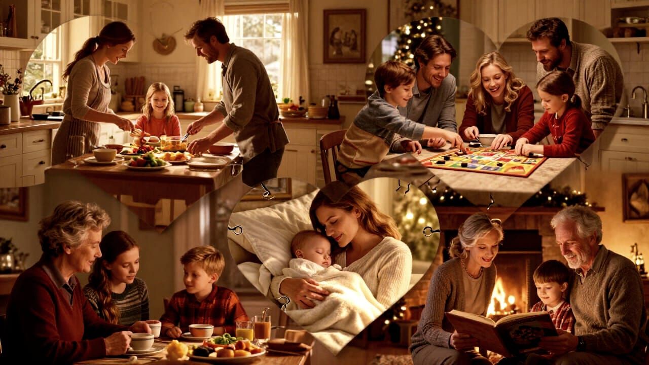 Hallmark Family Moments in Heart Puzzle