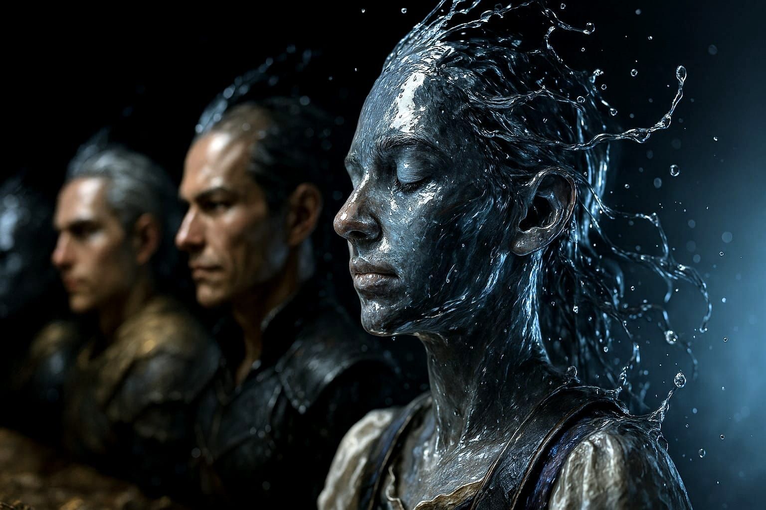 Retracting to Liquid