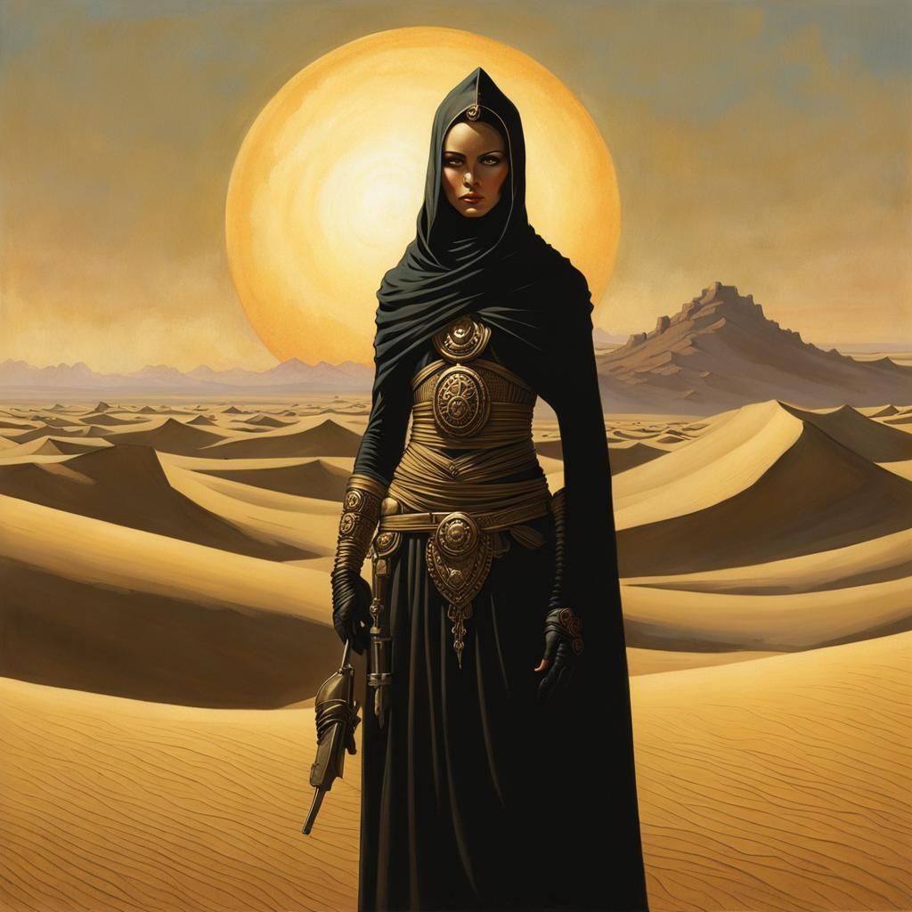 Dark Sun Assassin  by @KriiLunAus