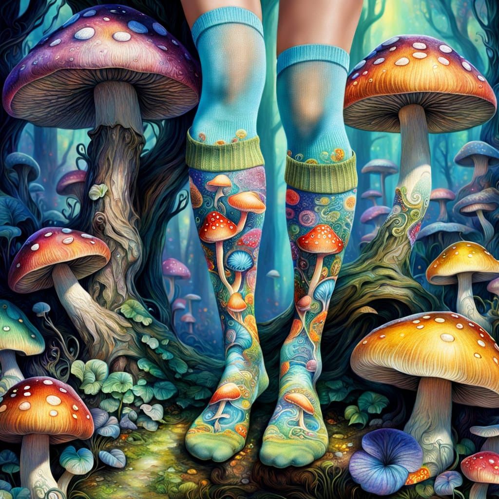 Sock Designs Daily Challenge #1020  by @gypsy