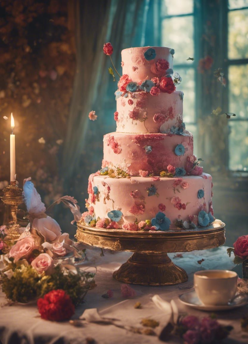 Wedding Cake  by @Hinty