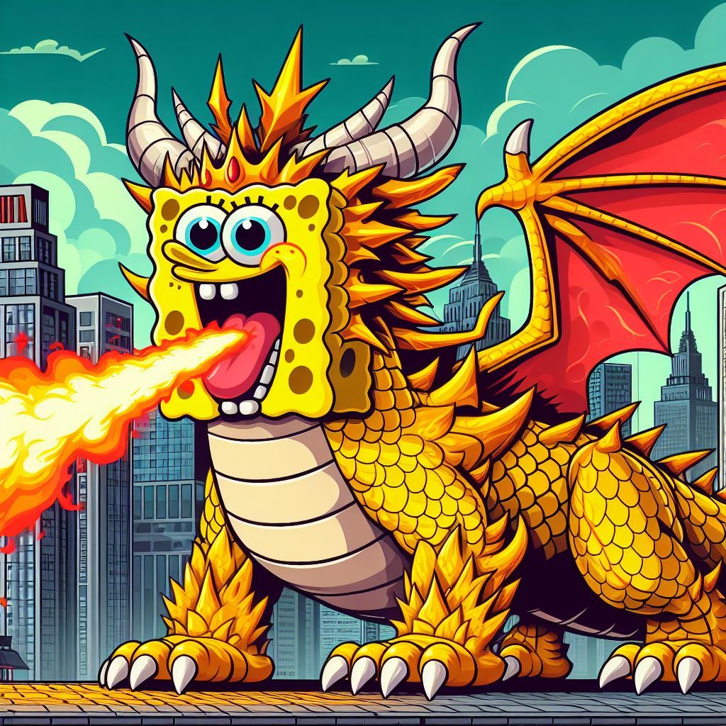 SpongeBob Dragon Pants