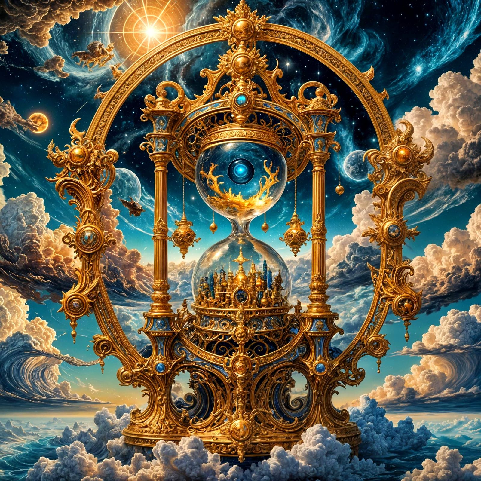 Shrine of Time  by @lawrencelot